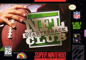 NFL Quarterback Club (USA) (Beta) box cover front